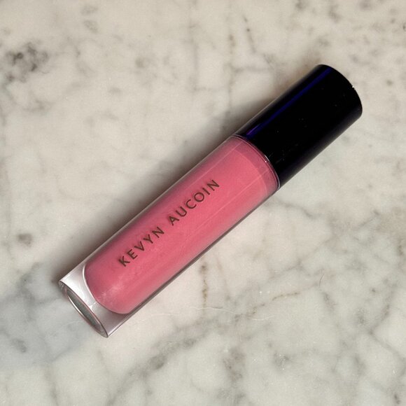 Kevyn Aucoin Celestial Lip Gloss | Erika (creamy semi-sheer pink) | NEW MAKEUP - Picture 4 of 7